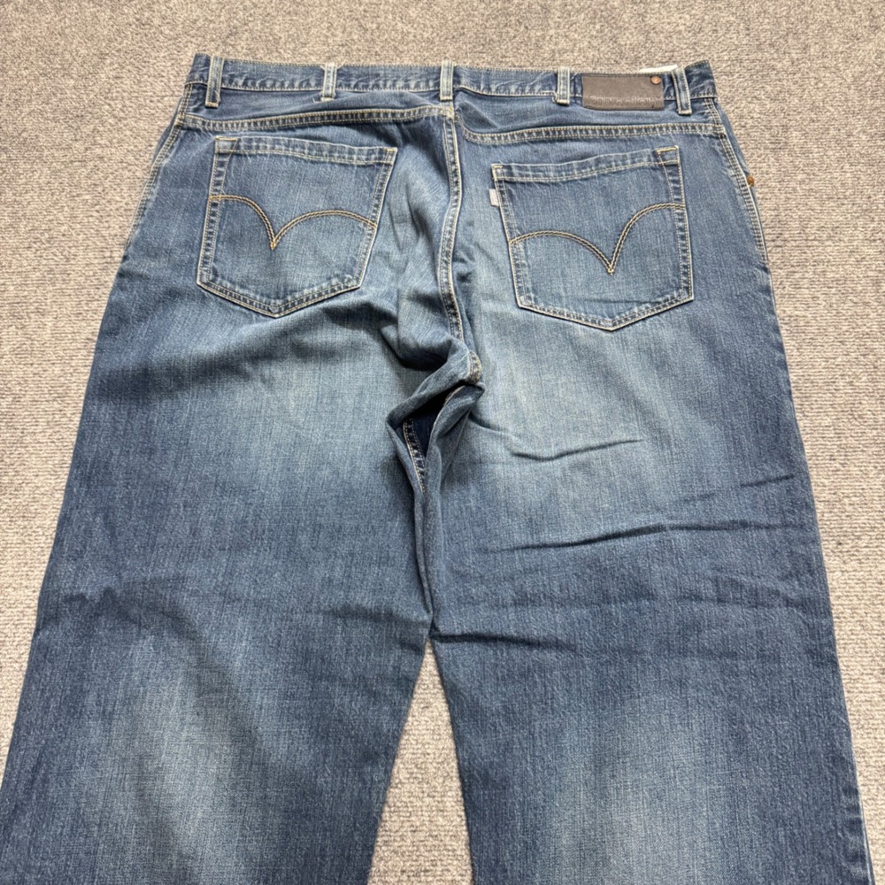 VTG Levi's 550s Silver Tab Baggy Denim Jeans Men's 40x30 Wide Leg Skater - Picture 9 of 12